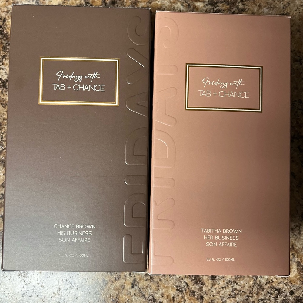 Fridays with Tab + Chance Perfume Set - Brown and Tan